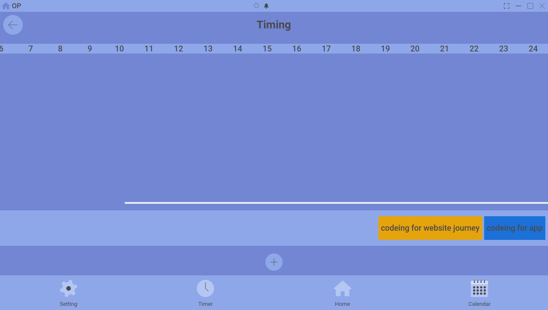 calendar timing