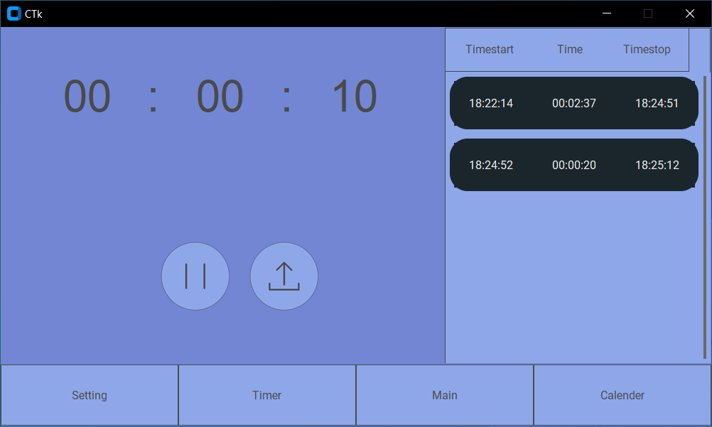 timer run
